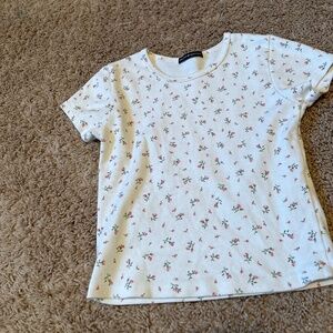 Flower print brandy Melville shirt